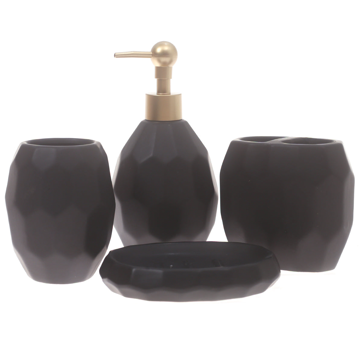 Bath Set Black.Str.19221-32