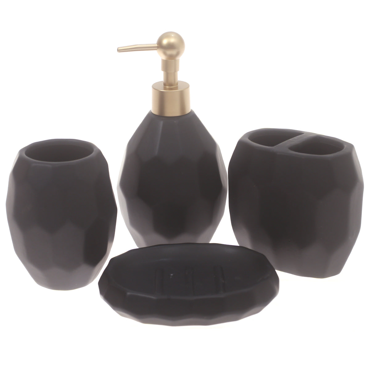 Bath Set Black.Str.19221-32