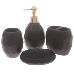 Bath Set Black.Str.19221-32