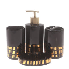 Bath Set Black - 2316