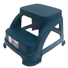 Two Steps Bath Stool KJ-26 Sky Blue