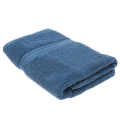 BATH TOWEL - 500GSM.FABRIC.BLUE.27X54.