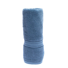 BATH TOWEL - 500GSM.FABRIC.BLUE.27X54.