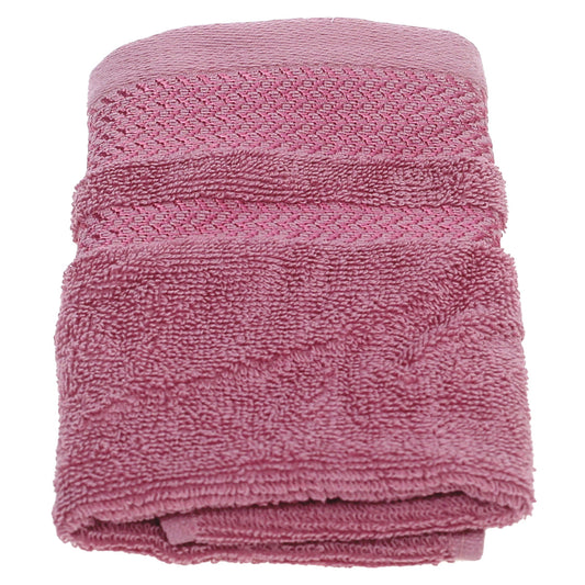 FACE TOWEL 500GSM.FABRIC.Pink.13X13 - Habitt