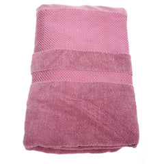 BATH TOWEL 500GSM.FABRIC.Pink.27X54