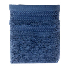 HAND TOWEL 500GSM.FABRIC.Blue.16X30