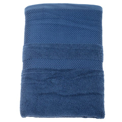 BATH TOWEL 500GSM.FABRIC.Blue.27X54