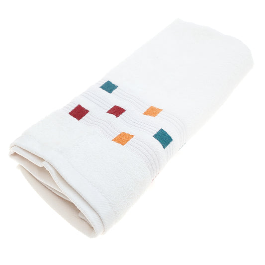 Rediance Hand Towel (White 40x60-500GSM) - Habitt