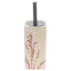 Toilet Brush Leaf Printed Brown.DW10600A