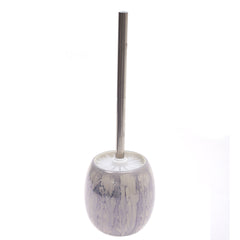 TOILET BRUSH&HOLDER BLUE PRINTED.G8713-1