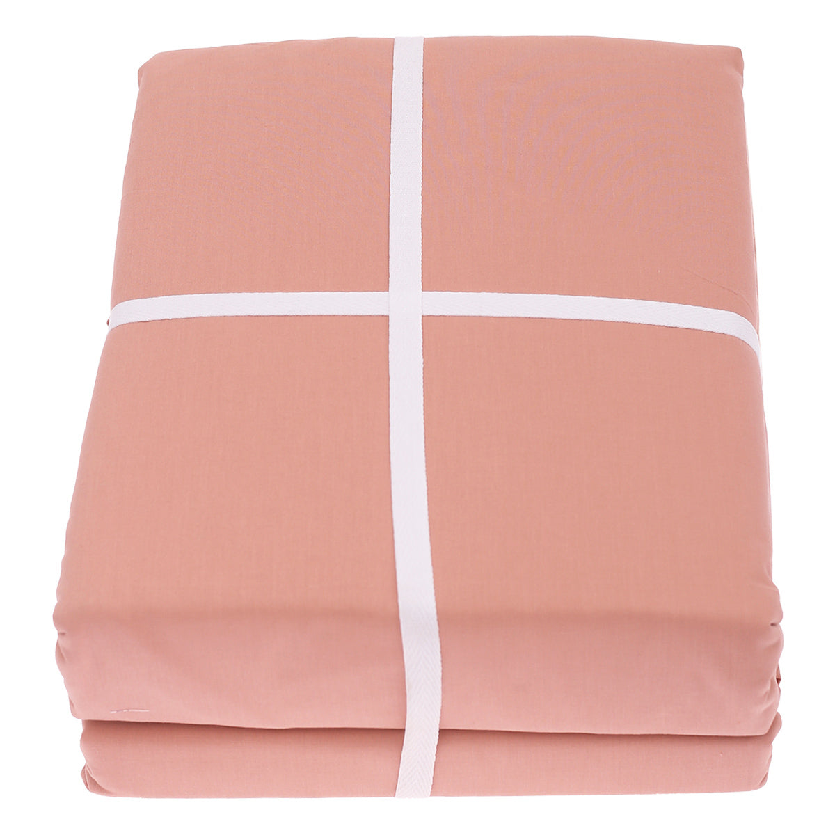 Peach Dyed Double Bedding Set of 6