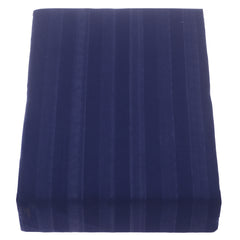 Blue satin Double 6Pcs Bedding Set