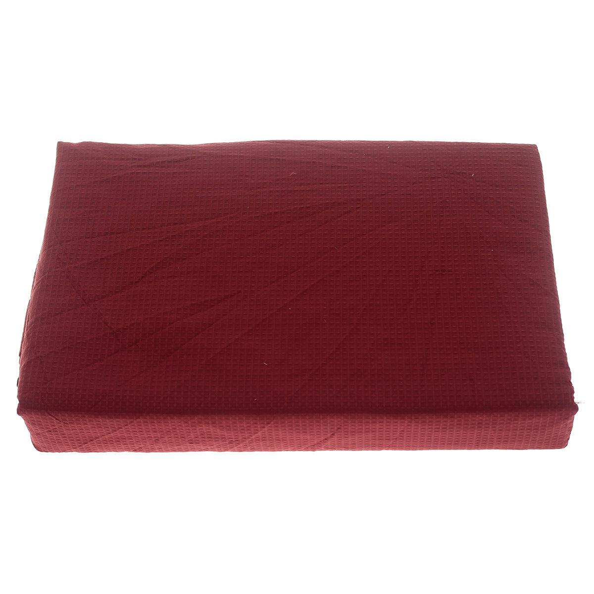 DeeP Maroon Double Bed Cover 94x102"