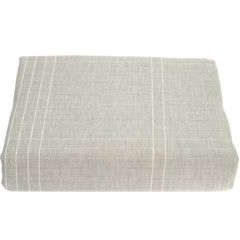 Grey Lines Double Bed Cover 94x102