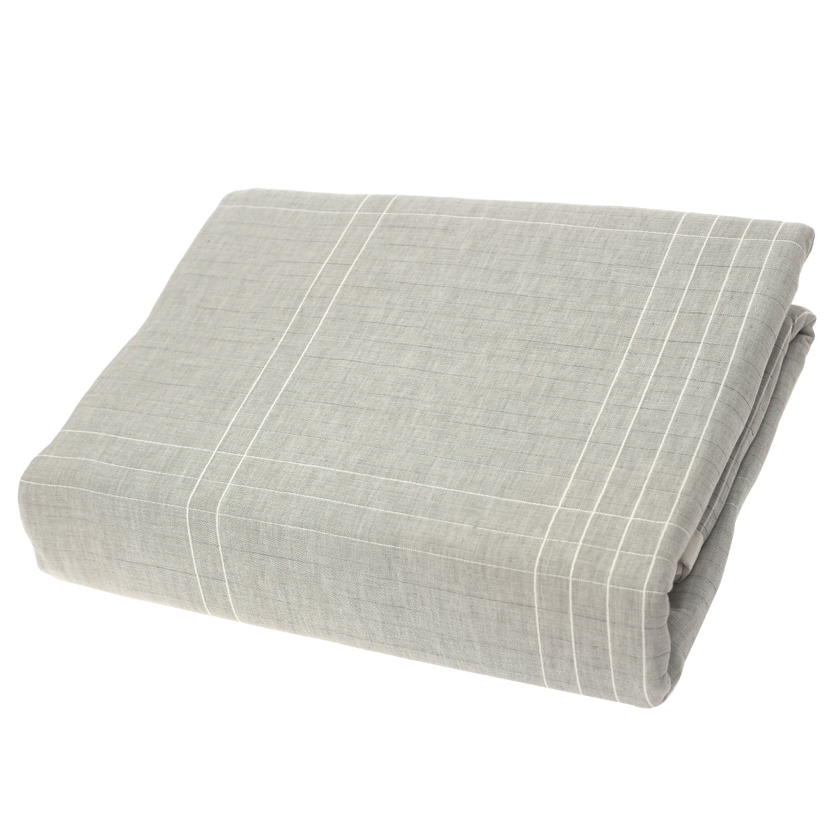 Grey Lines Double Bed Cover 94x102