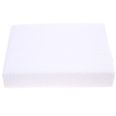 White Texture Double Bed Cover 94x102"