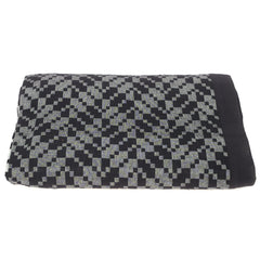 Black Lris Double Bed Cover 94x102