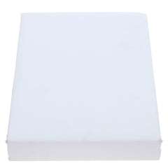 Double Bed Sheet White Cotton96X102