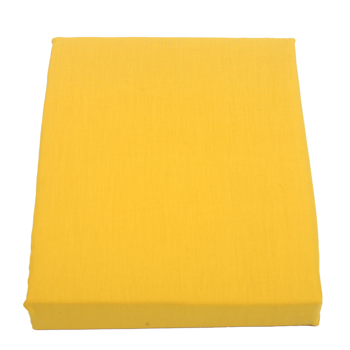 Yellow Double Bed Sheet 96x102"