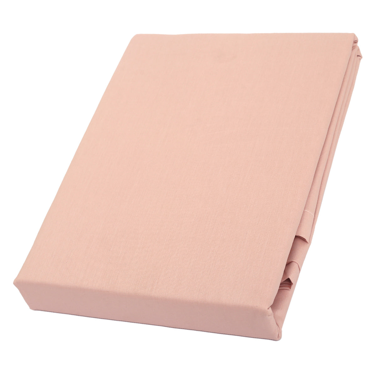 Powder Pink Double Bed Sheet 96x102"