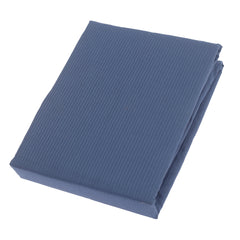 Blue Satin Double Bed Sheet 96×102