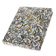 Pansy Floral Doubled Bed Sheet 96x102