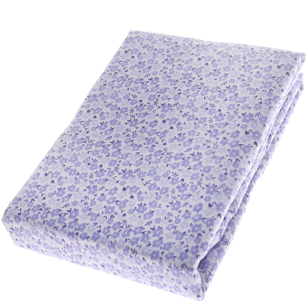 Blue Small Floral Double BedSheet 96x102©