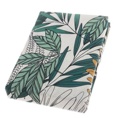 BOTANICAL LEAFS DOUBLE BED SHEET 96X102"