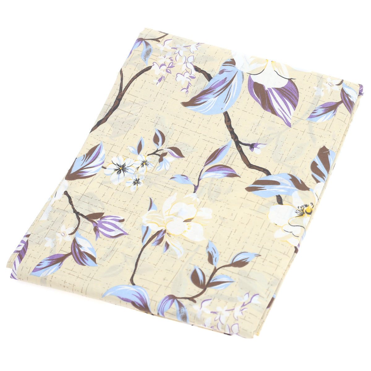 Blue Florals Double Bed Sheet 90x94E-Com