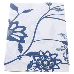 Double Bed Sheet Blue FloraCotton96X102