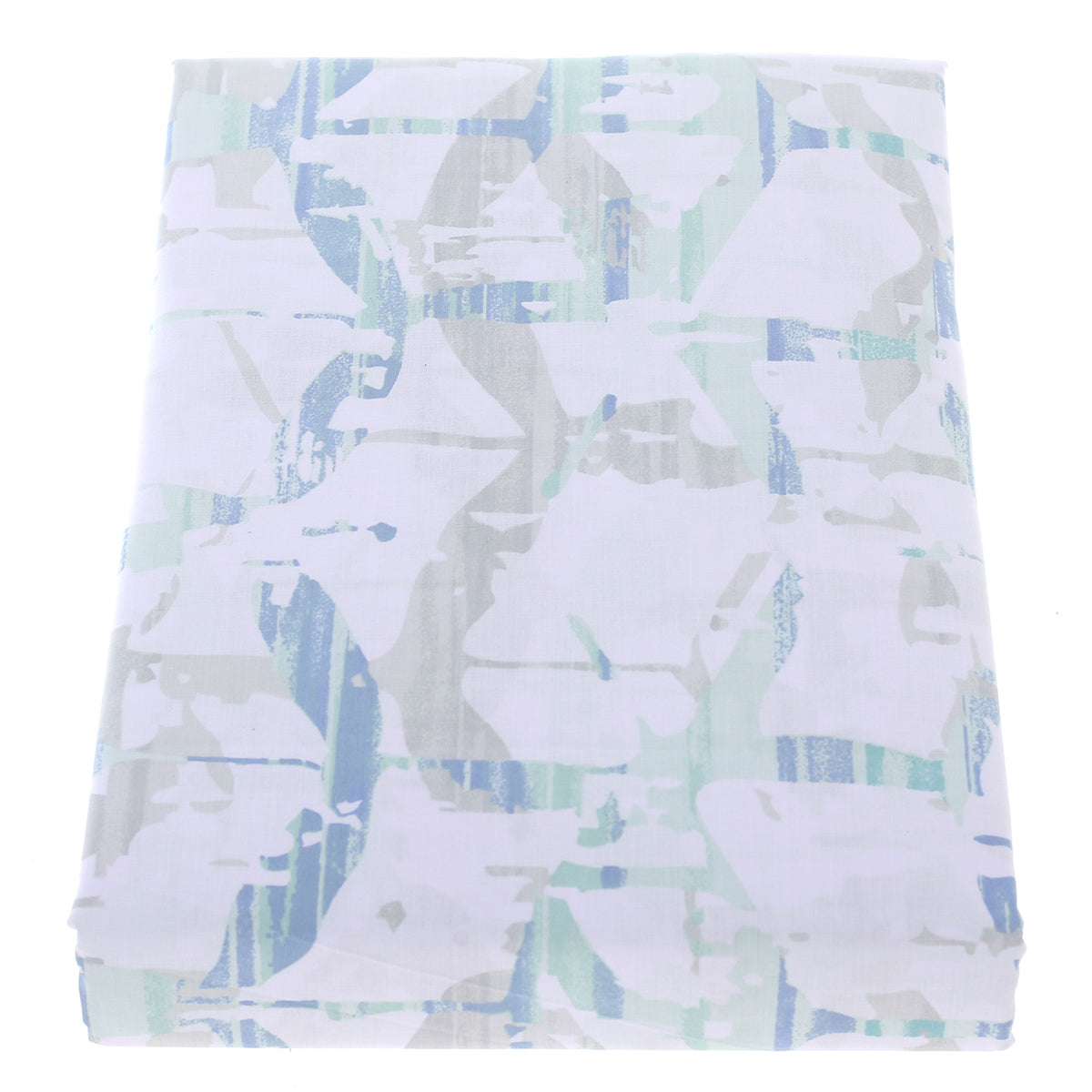 Double BedSheet GBluAbstractCotton96X102