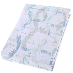 Double BedSheet GBluAbstractCotton96X102