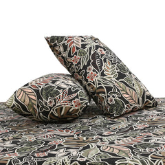 Palm Pattern Double Bedsheet – 90x100 - Habitt