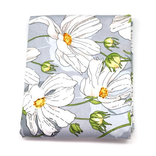 Summer Floral Double Bed Sheet 90x96" - Habitt