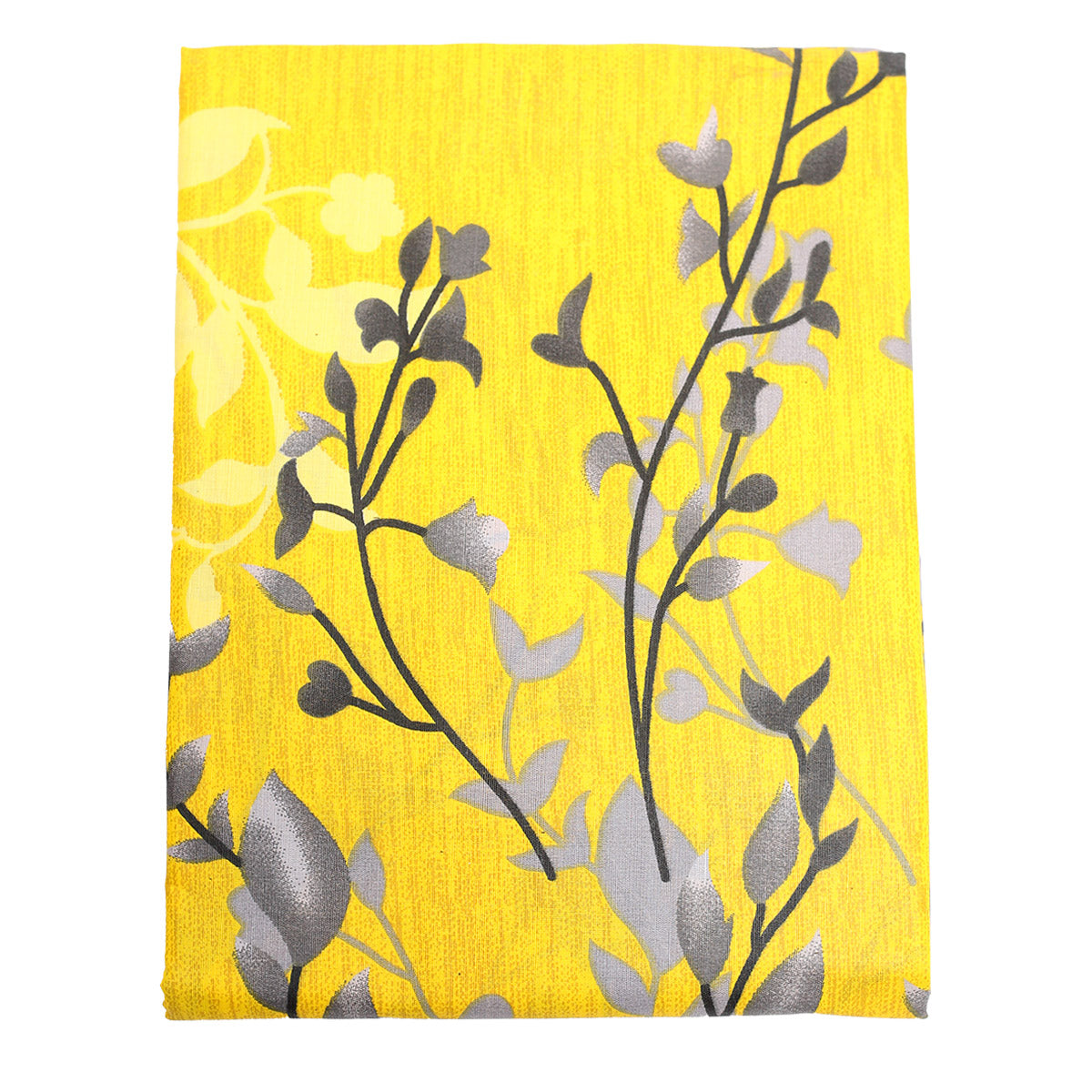 Yellow Leaves Double Bed Sheet