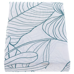 Linear Leafs Double Bed Sheet 96x102"