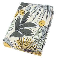 Tropical leave Double Bed Sheet 96x102"