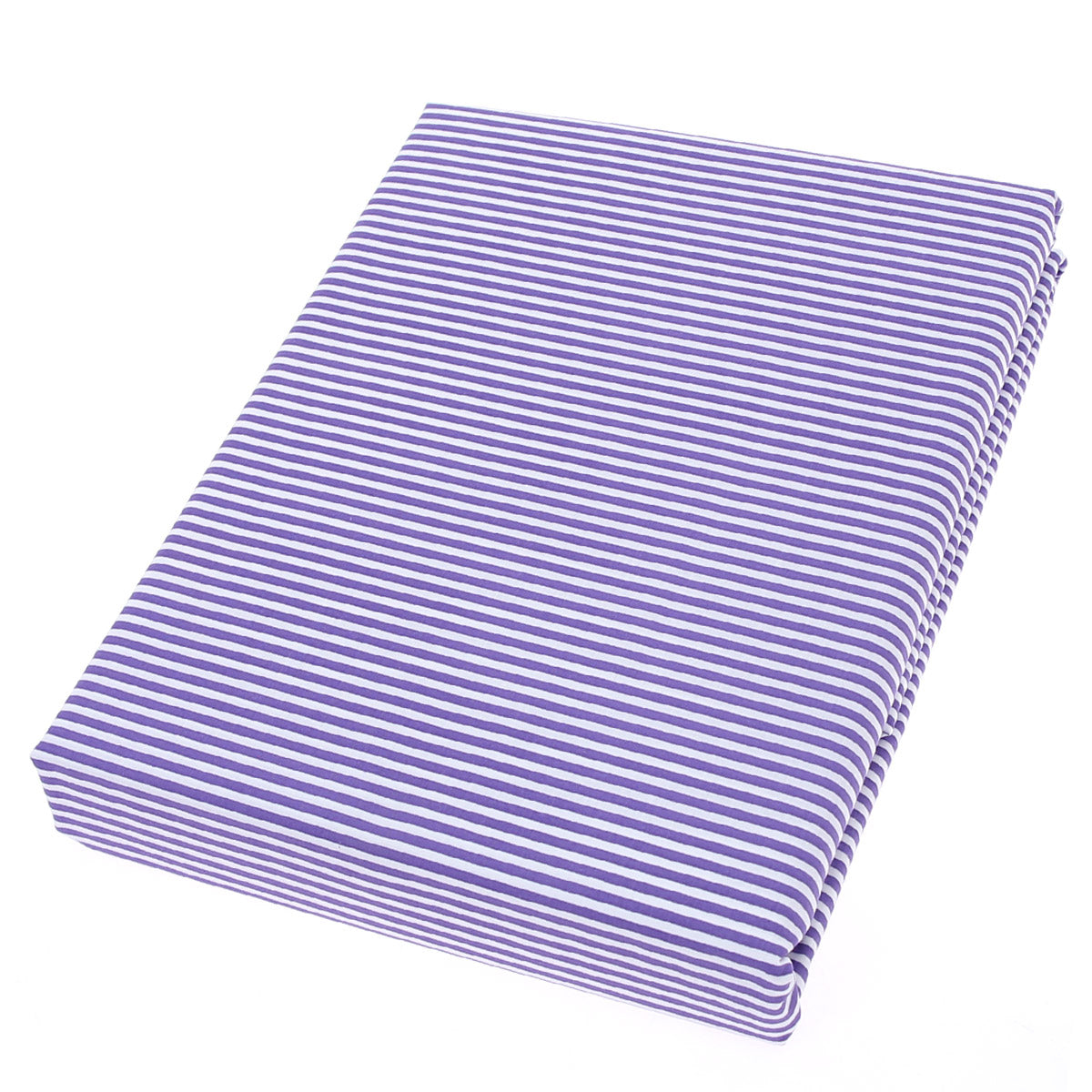 Purple Stripe Double Bed Sheet 96x102"