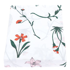 Costume Floral Double Bed Sheet 96x102"