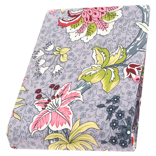 Double Bed Sheet 90x96 Botanical-Floral(BR) - Habitt