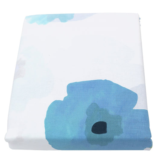 Blue Patch Double BedSheet 96x102" (SLB) - Habitt