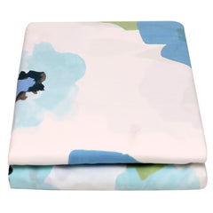 Blue Patch Double BedSheet 96x102" (SLB) - Habitt