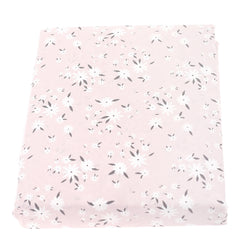 Floral Georgette Double Bed Sheet 96x102"