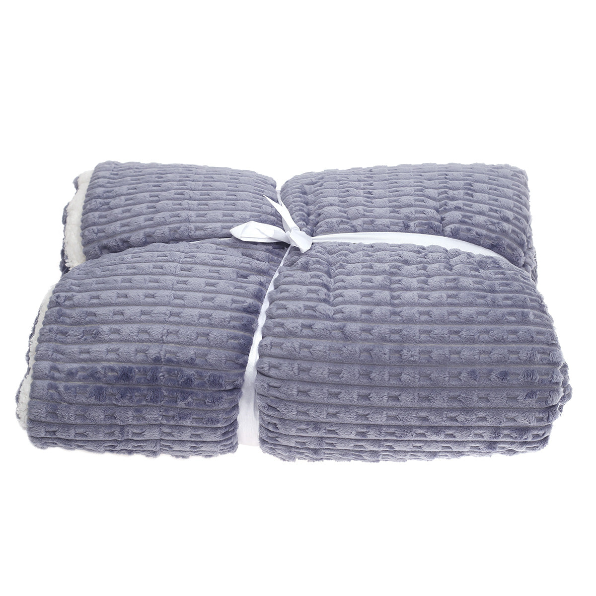 DOUBLE BLANKET FLEECE LIGHT BLUE