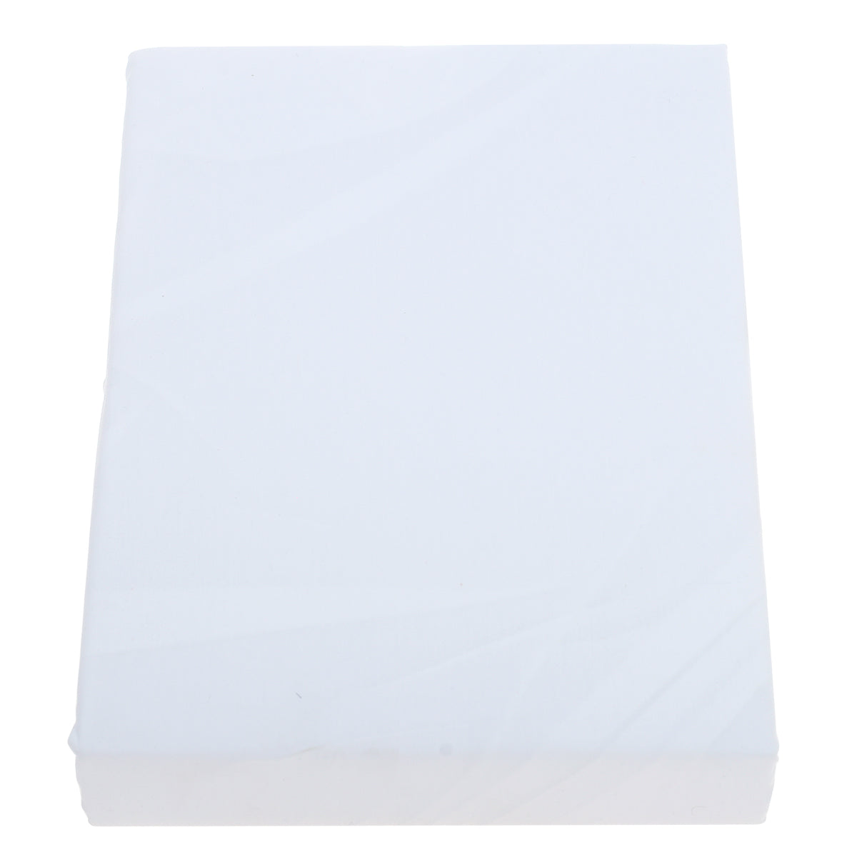 White Dyed Double Fitted ShetCotton72x78