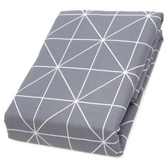 Grey Abstract Double Quilt Cover 90x96"