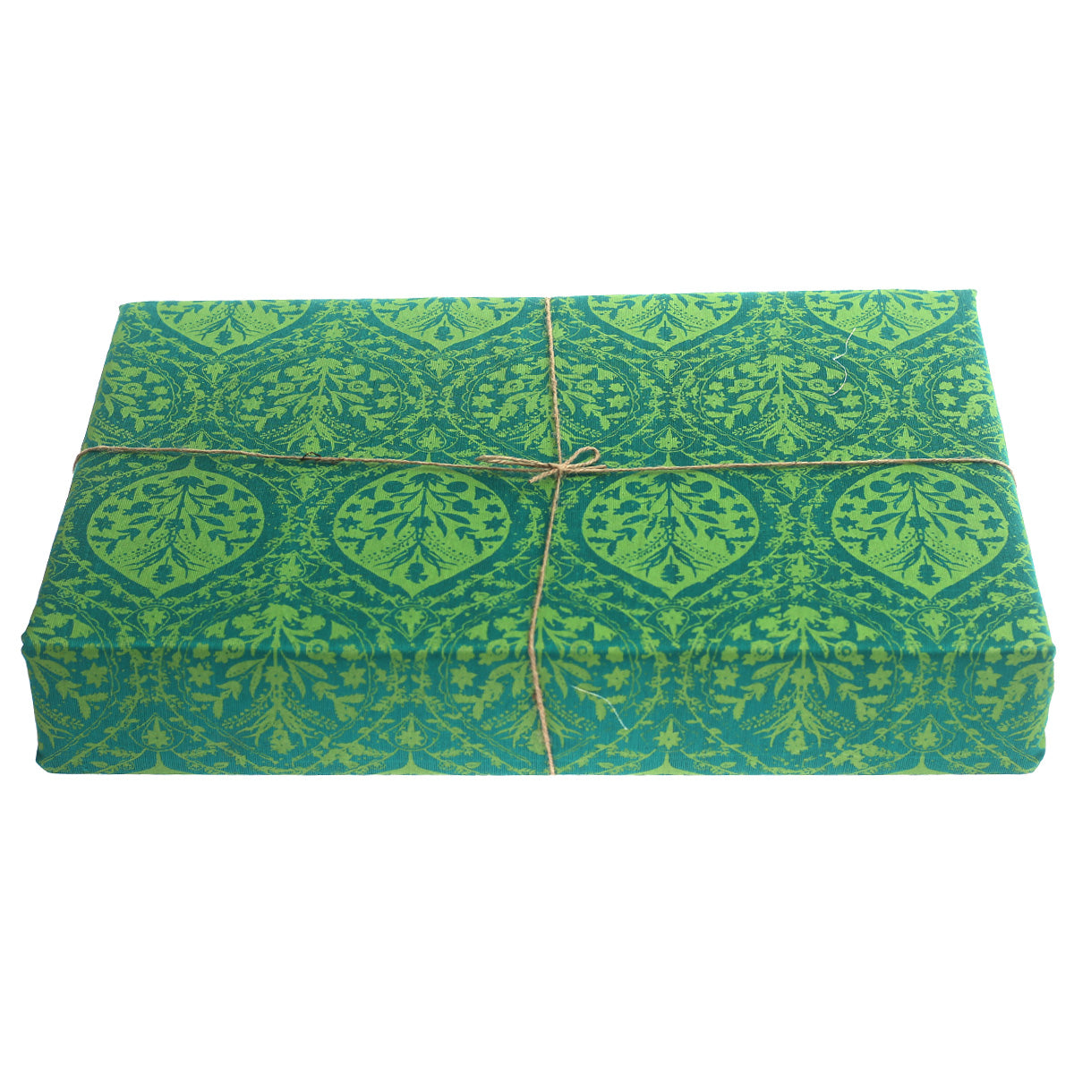 Green Jaal Quilt Cover Set of 3