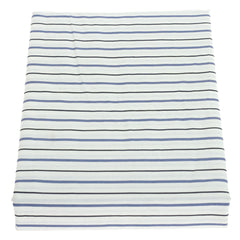 White Stripe Single Bed Sheet 68x96"