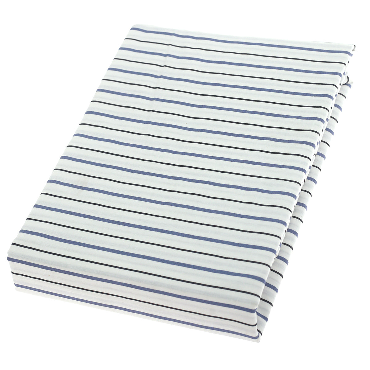 White Stripe Single Bed Sheet 68x96"