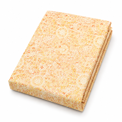 Printed Single Quilt Cover 7.5 x 6.5 Feet – Mustard & Rust Pattern Bedding